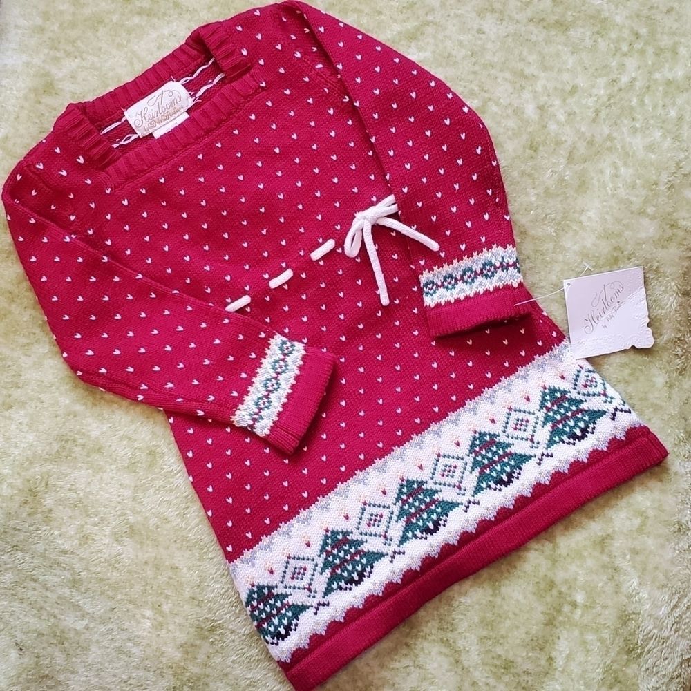 Heirlooms by Polly Flinders Red Christmas Dress